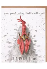 Wrendale Designs by Hannah Dale DYAWC025 Better With Age Single Card