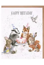 Wrendale Designs by Hannah Dale DYAWC123 Woodland Party Single Card