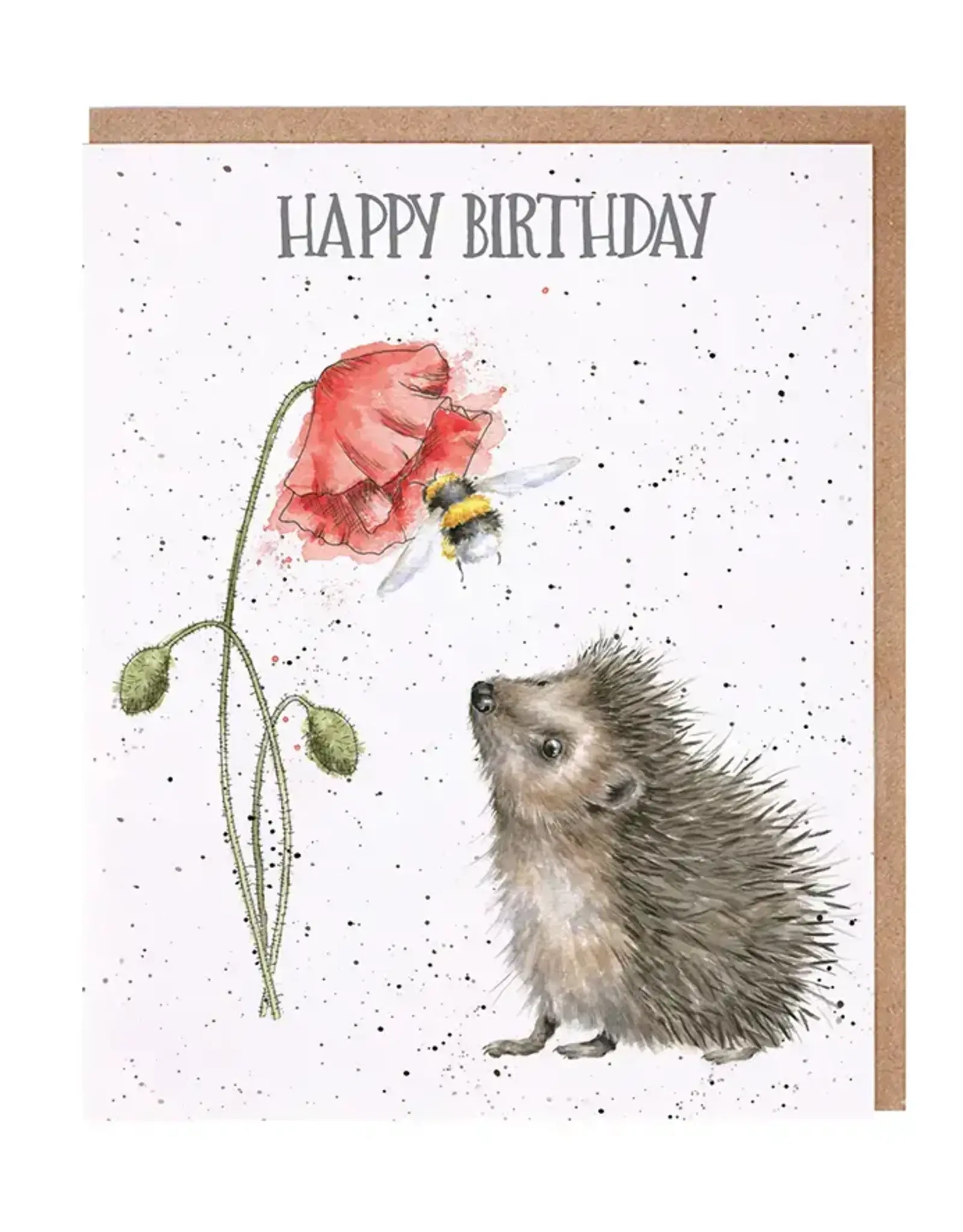 Wrendale Designs by Hannah Dale DYAWC174 Birthday Bee Single Greeted Card