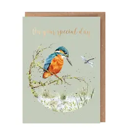 Wrendale Designs by Hannah Dale DYAWC222 Pond Dipping Gold Foiled