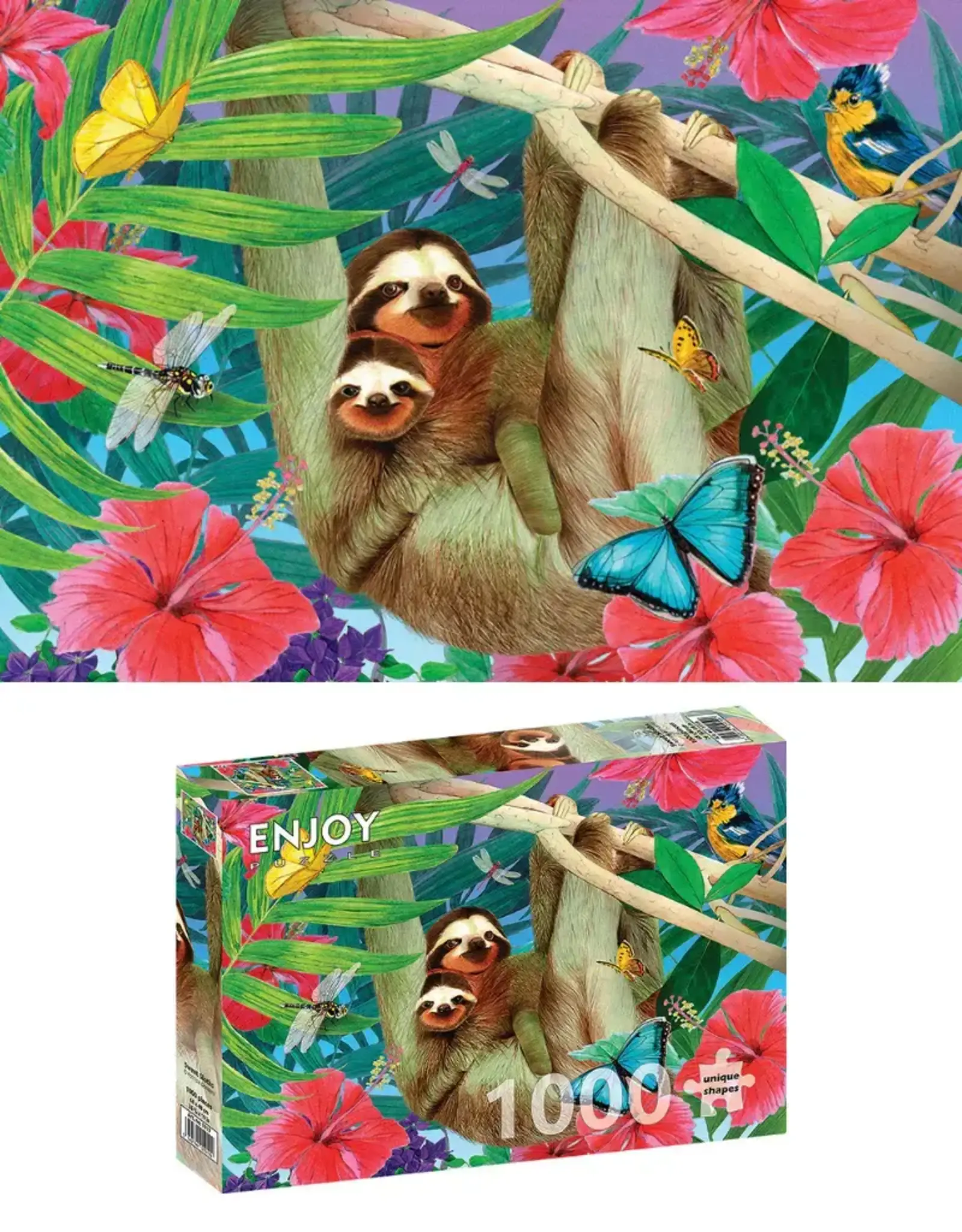 Enjoy Puzzle Sweet Sloths | 1000 Piece