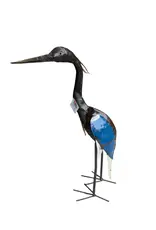 Zimba-Art ZA400868 Metal Medium Natural Blue Heron