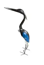 Zimba-Art ZA407744 Metal Large Natural Blue Heron