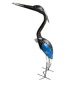 Zimba-Art ZA407744 Metal Large Natural Blue Heron