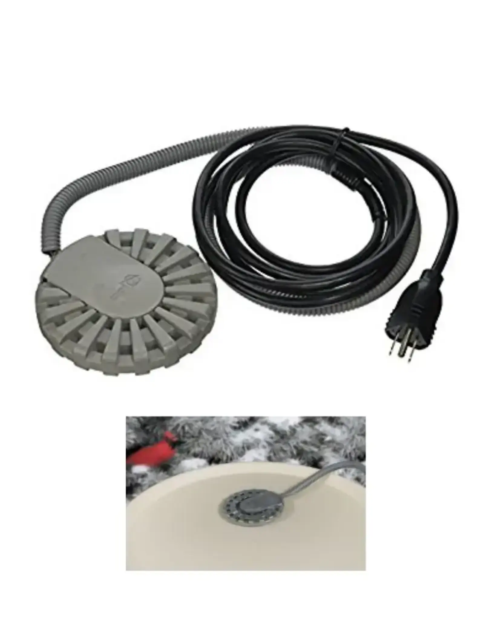 Miller Mfg Birdbath Flat Bath Heater