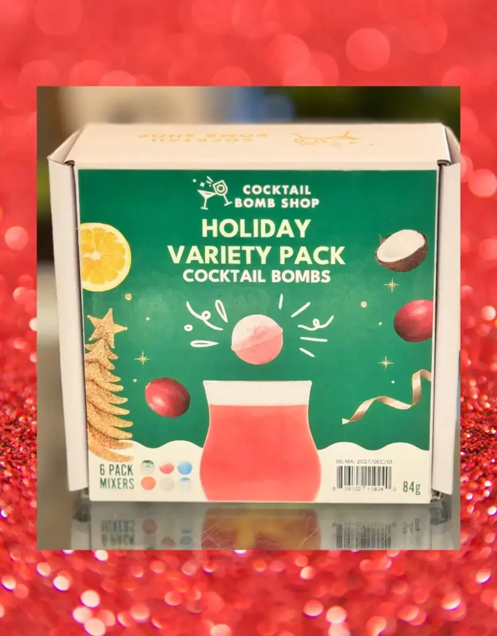 Cocktail Bomb Shop Holiday Variety Pack Cocktail Bomb (6 asst)