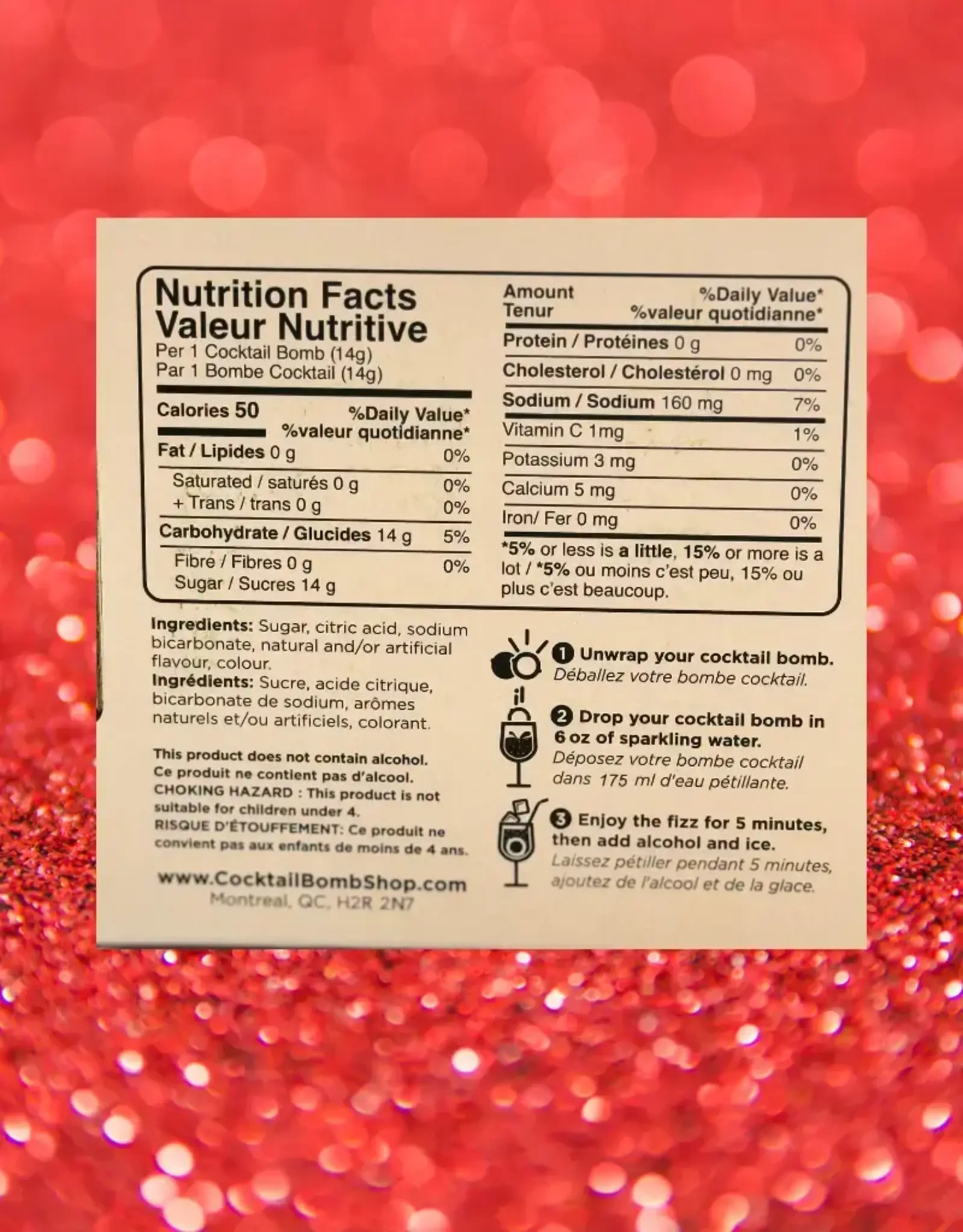 Cocktail Bomb Shop Holiday Variety Pack Cocktail Bomb (6 asst)