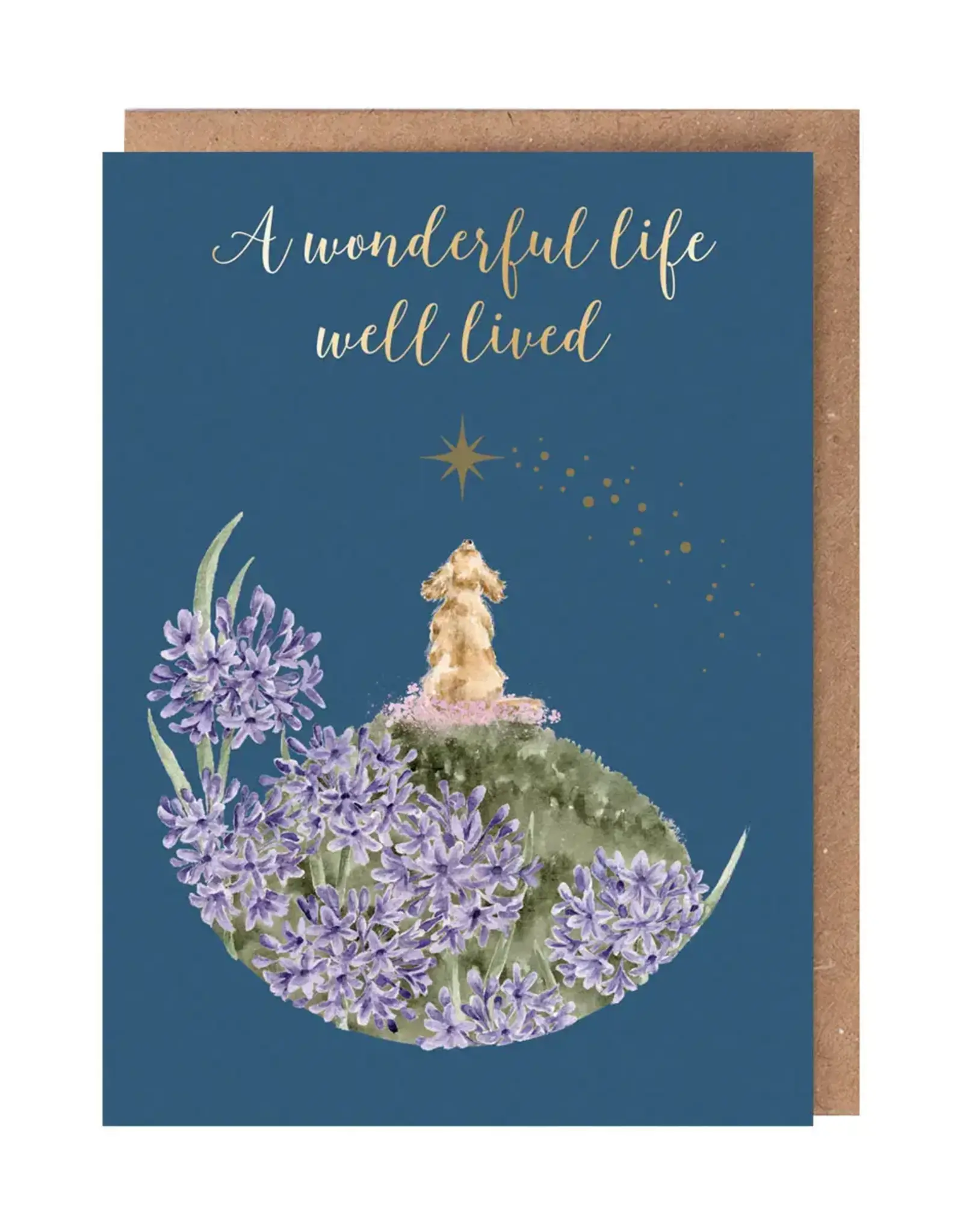 Wrendale Designs A Faithful Companion  Single Card