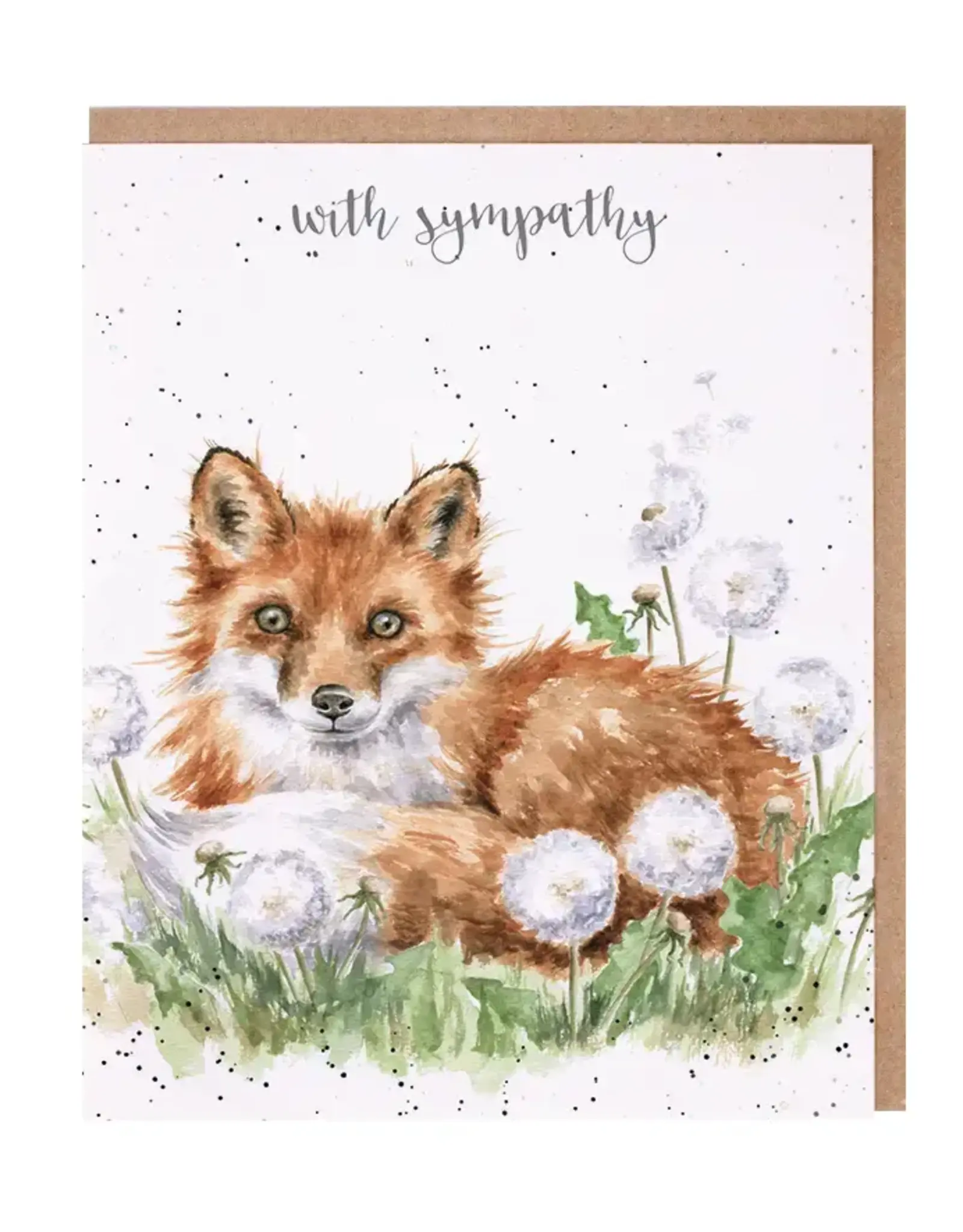 Wrendale Designs The Dandy Fox Single Card