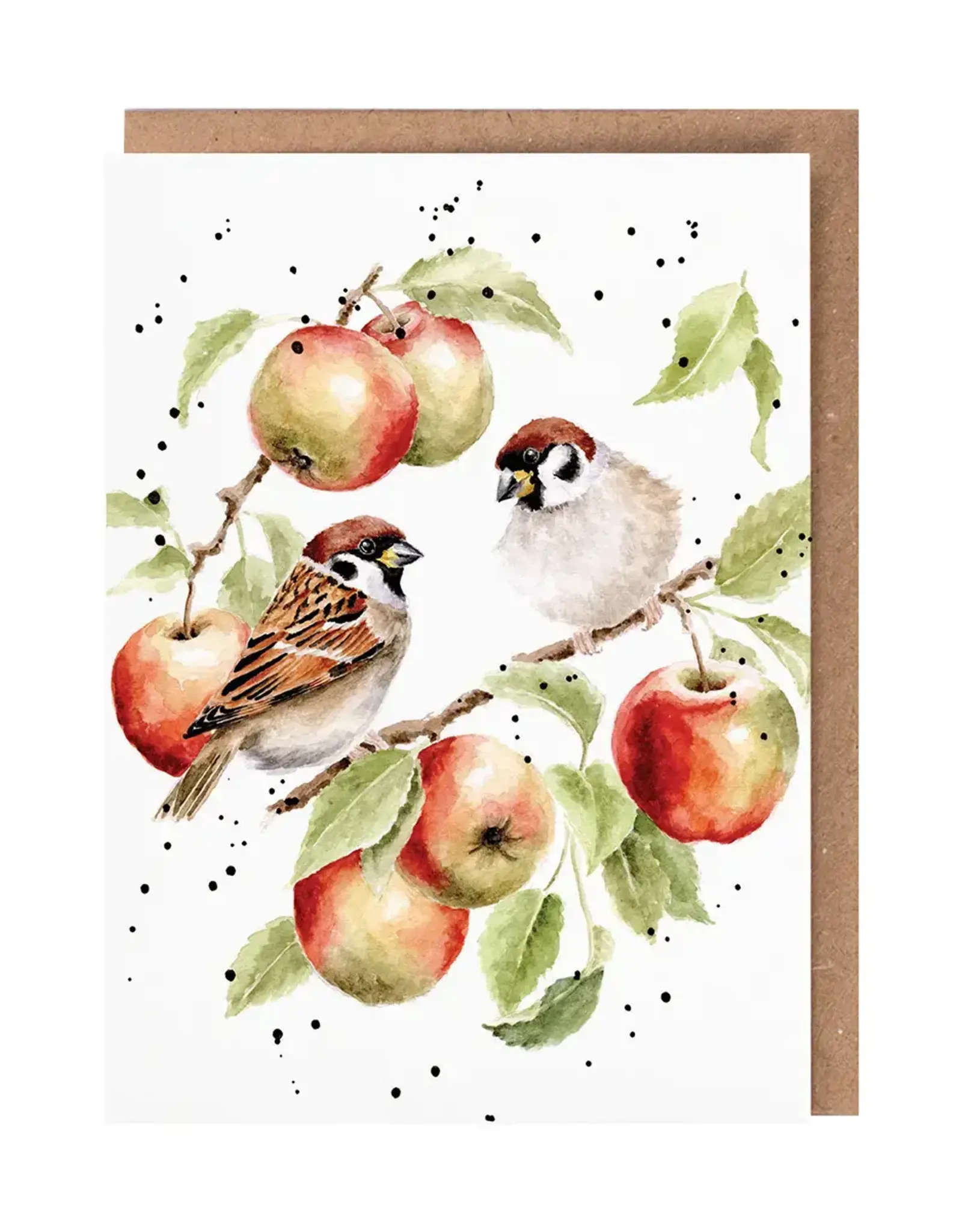 Wrendale Designs The Apple Tree Single Card