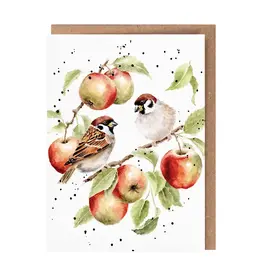 Wrendale Designs The Apple Tree Single Card