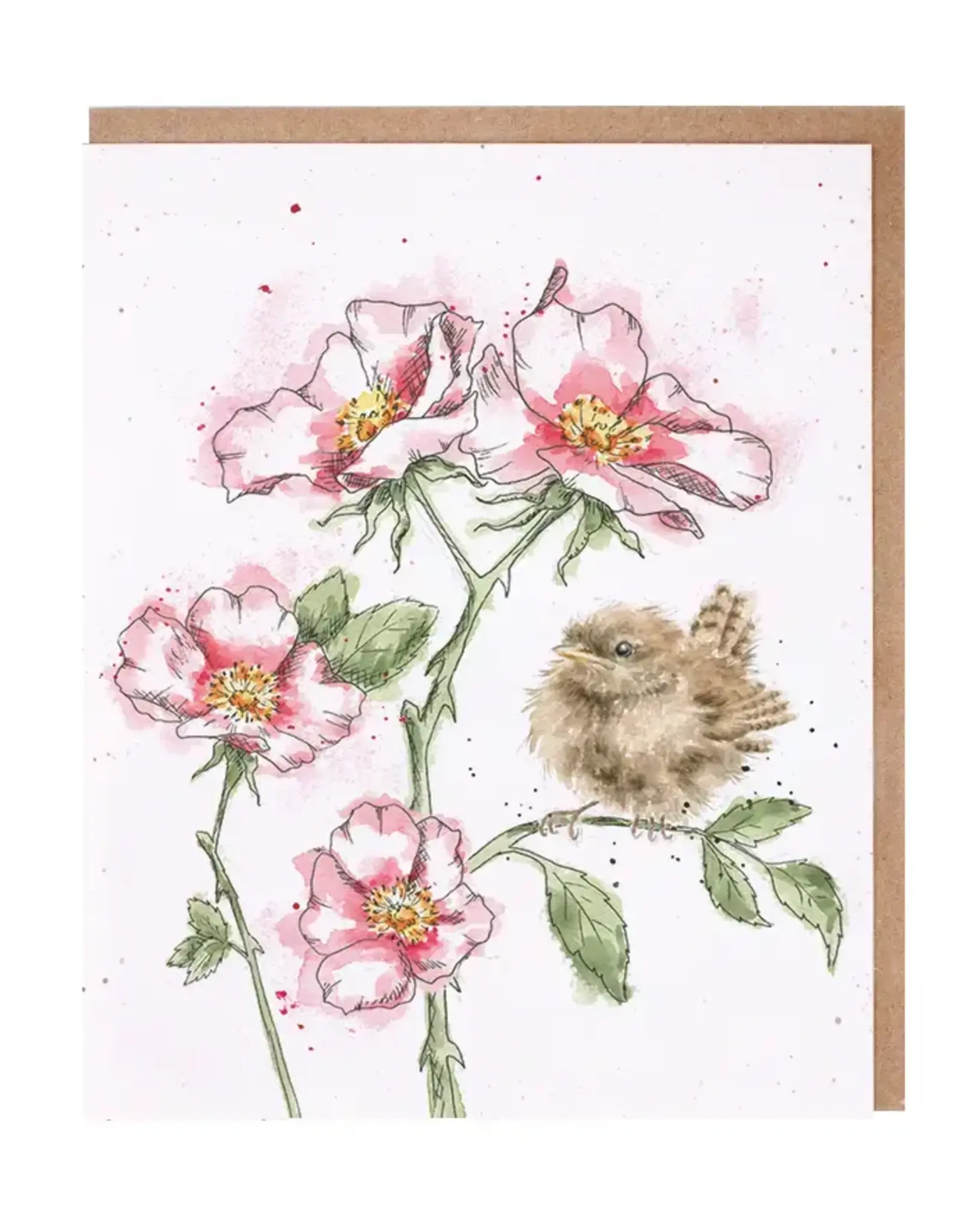 Wrendale Designs The Rose Garden Single Card