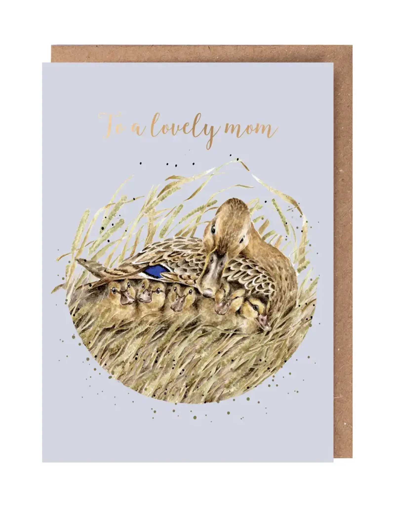 Wrendale Designs Shelter From The Storm Single Card