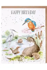 Wrendale Designs Otterly Fabulous Birthday Single Card