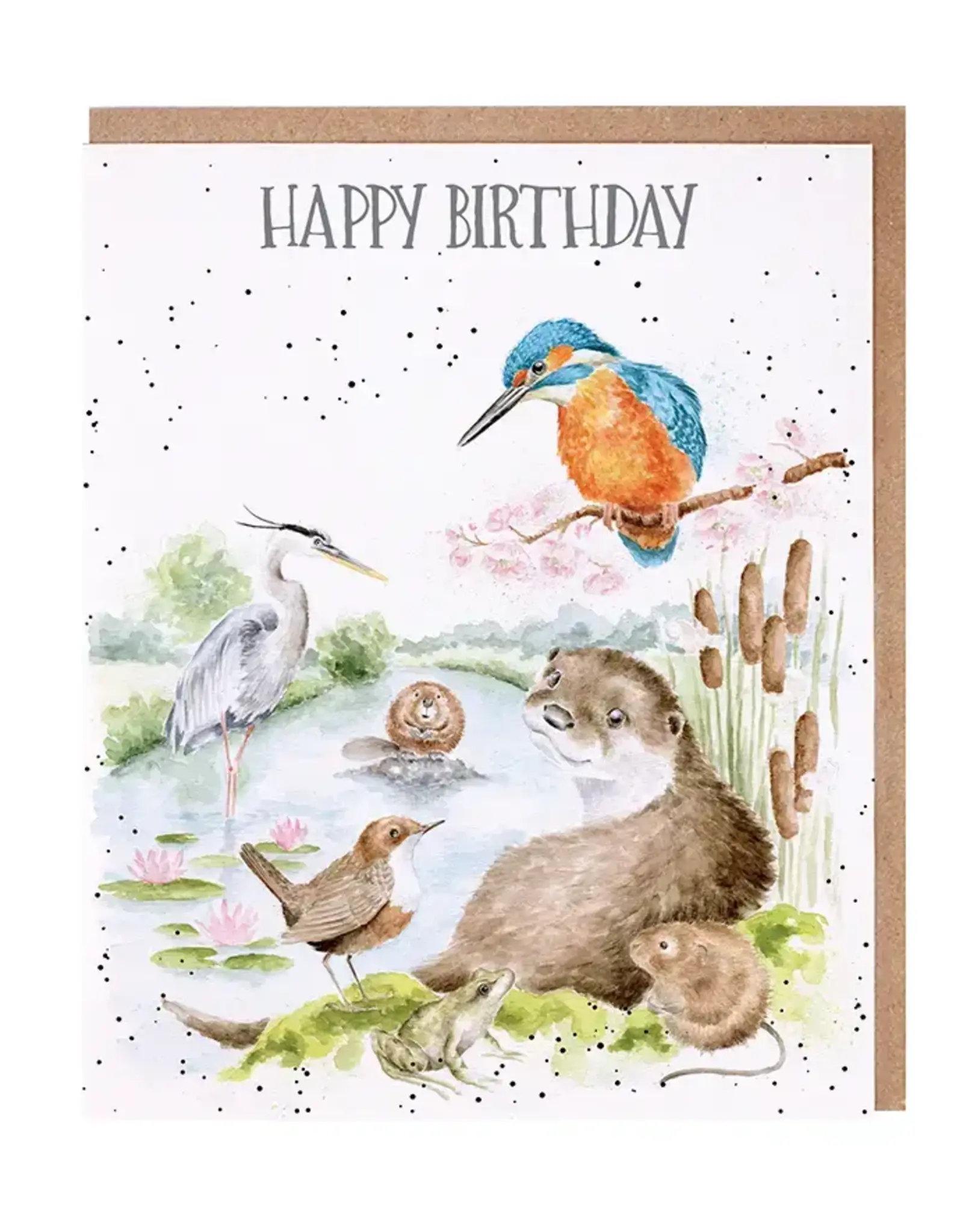 Wrendale Designs Otterly Fabulous Birthday Single Card