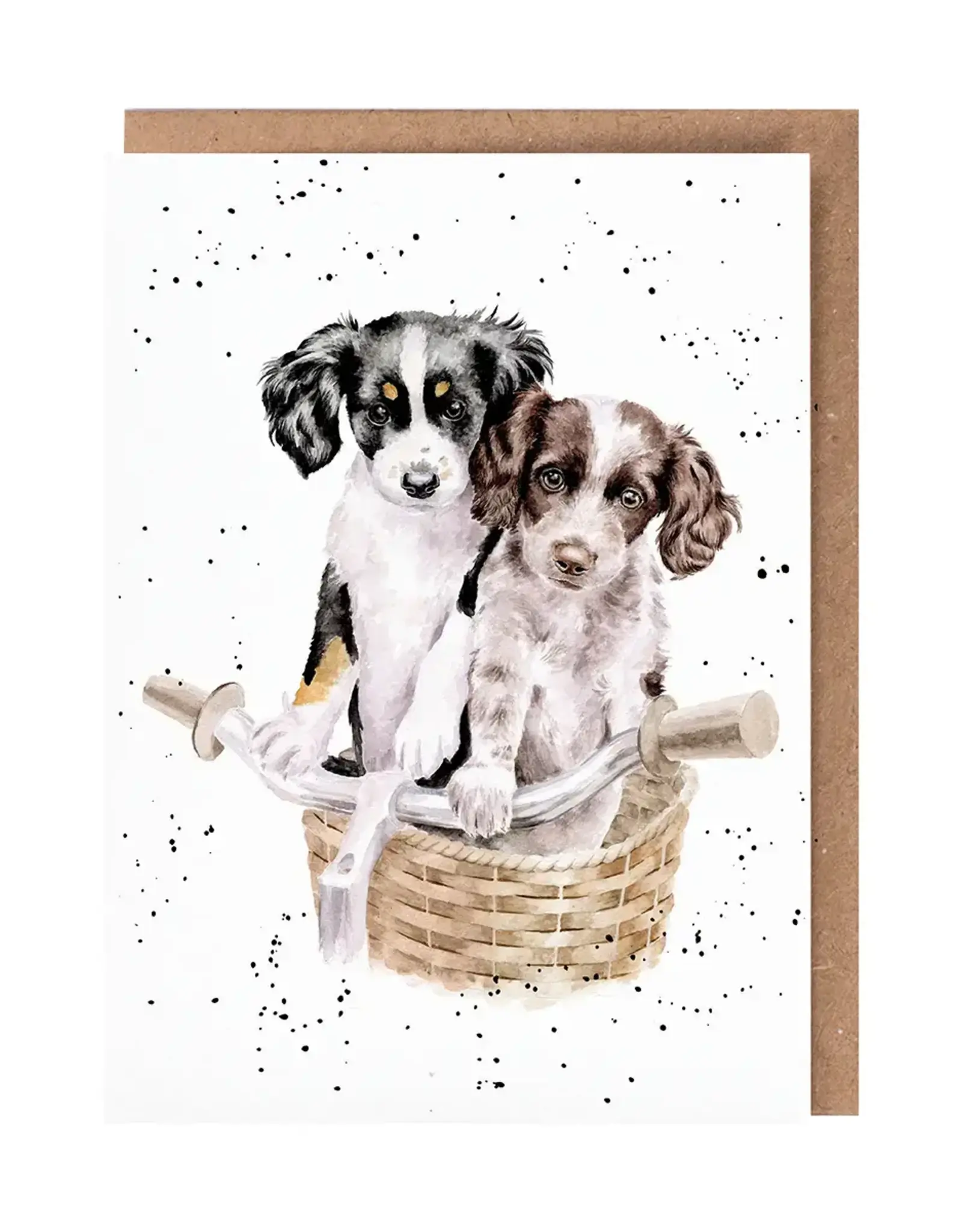 Wrendale Designs Paws and Pedals Single Card