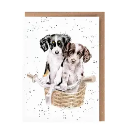 Wrendale Designs Paws and Pedals Single Card