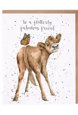 Wrendale Designs Flutterly Fabulous Friend Single Card
