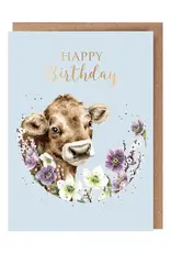 Wrendale Designs Blooming Birthday Single Card