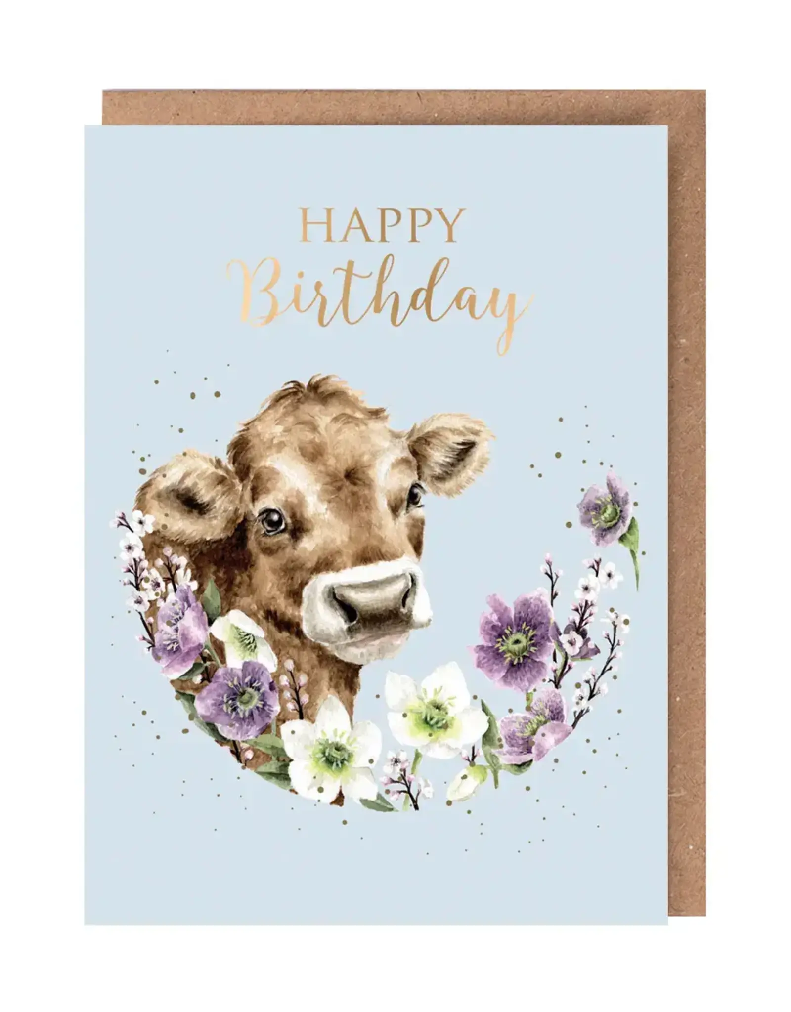 Wrendale Designs Blooming Birthday Single Card