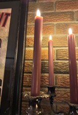 Abbott ABLUXRT Set of 2 Rose LED Taper Candle-9.5"H