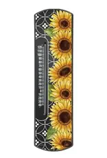 FlagTRENDS EE43696 Thermometer Welcome Sunflowers