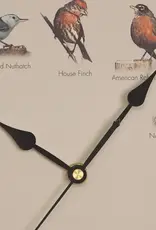 Audubon MFAAUD13 25th Anniversary Audobon Society Original Singing Bird Clock, 13", Cherry