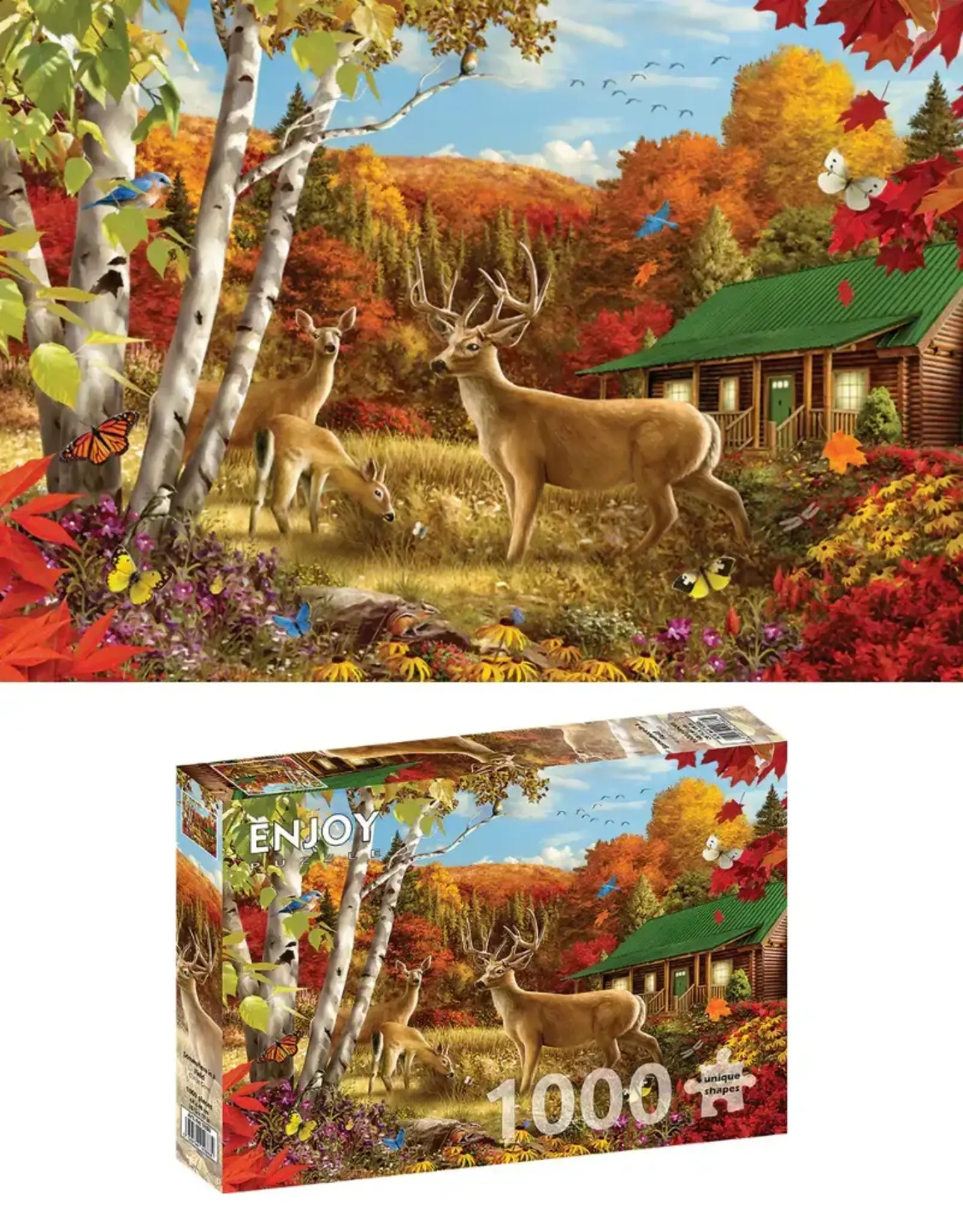 Enjoy Puzzle Somewhere in a Field | 1000 Piece