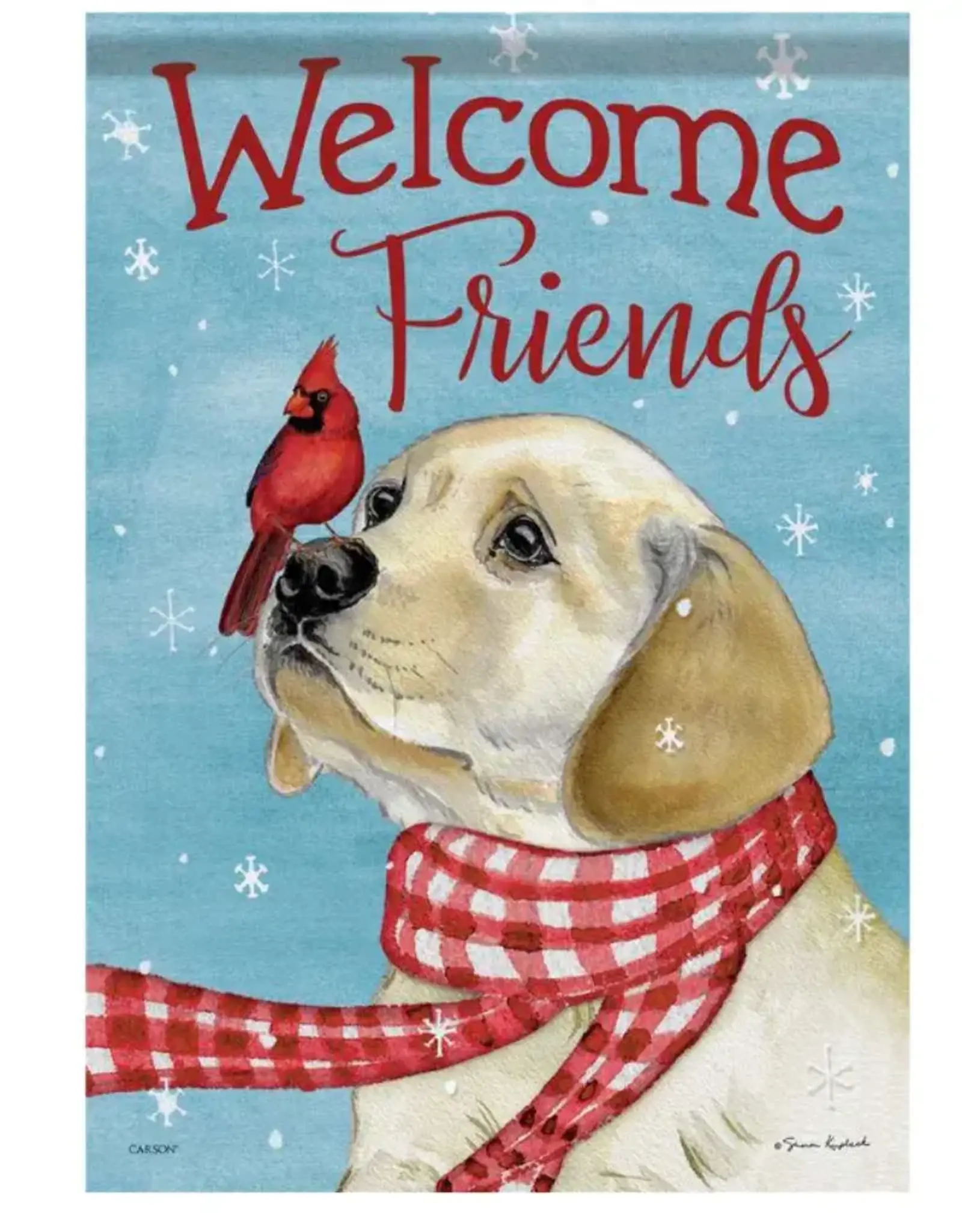 Carson EL53173 Garden Flags   Best Friends