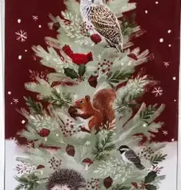 Evergreen EE10029 Woodland Storybook Napkin Paper Guest Towel Napkin