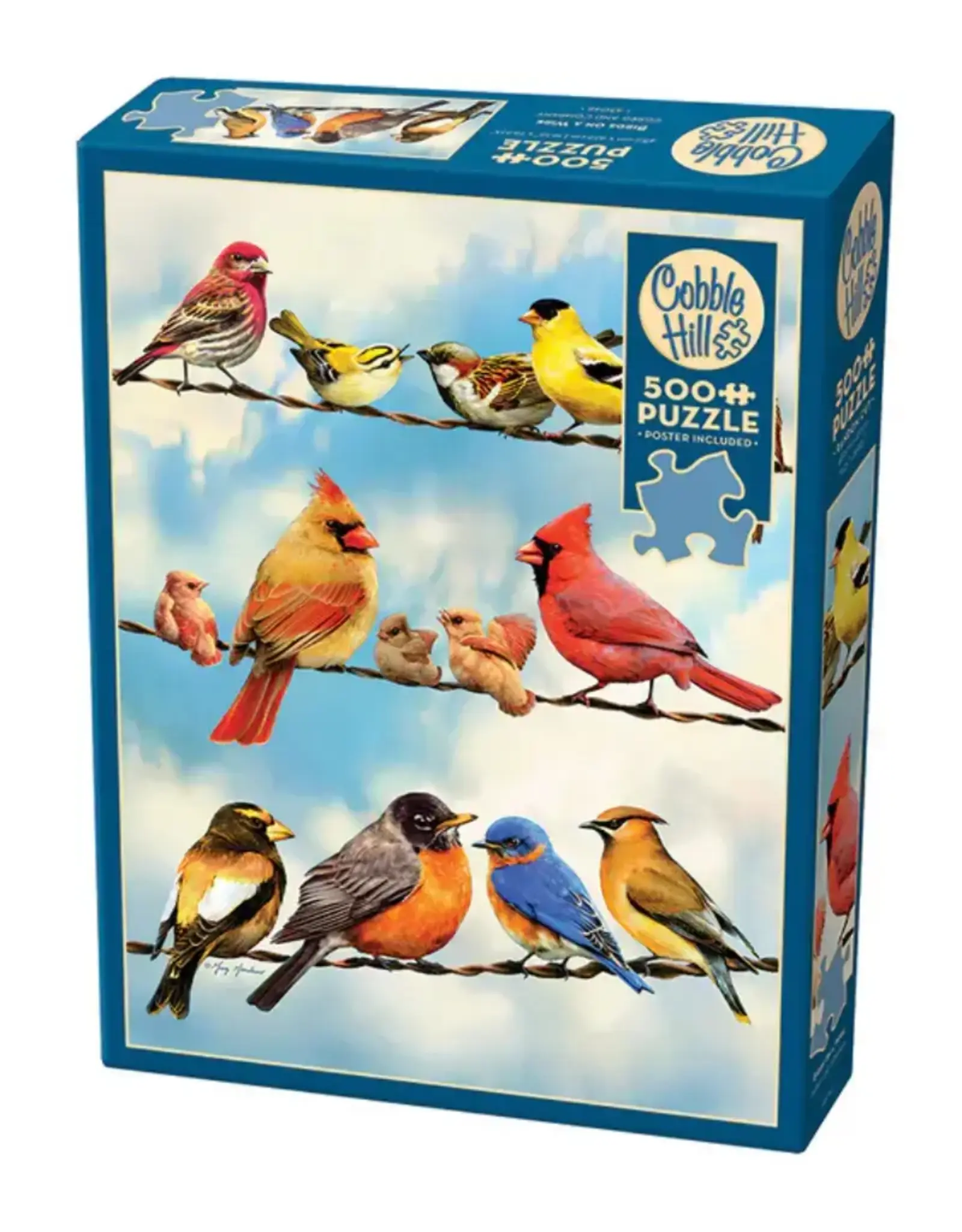 Cobble Hill Puzzles Birds on a Wire  | 500 Piece