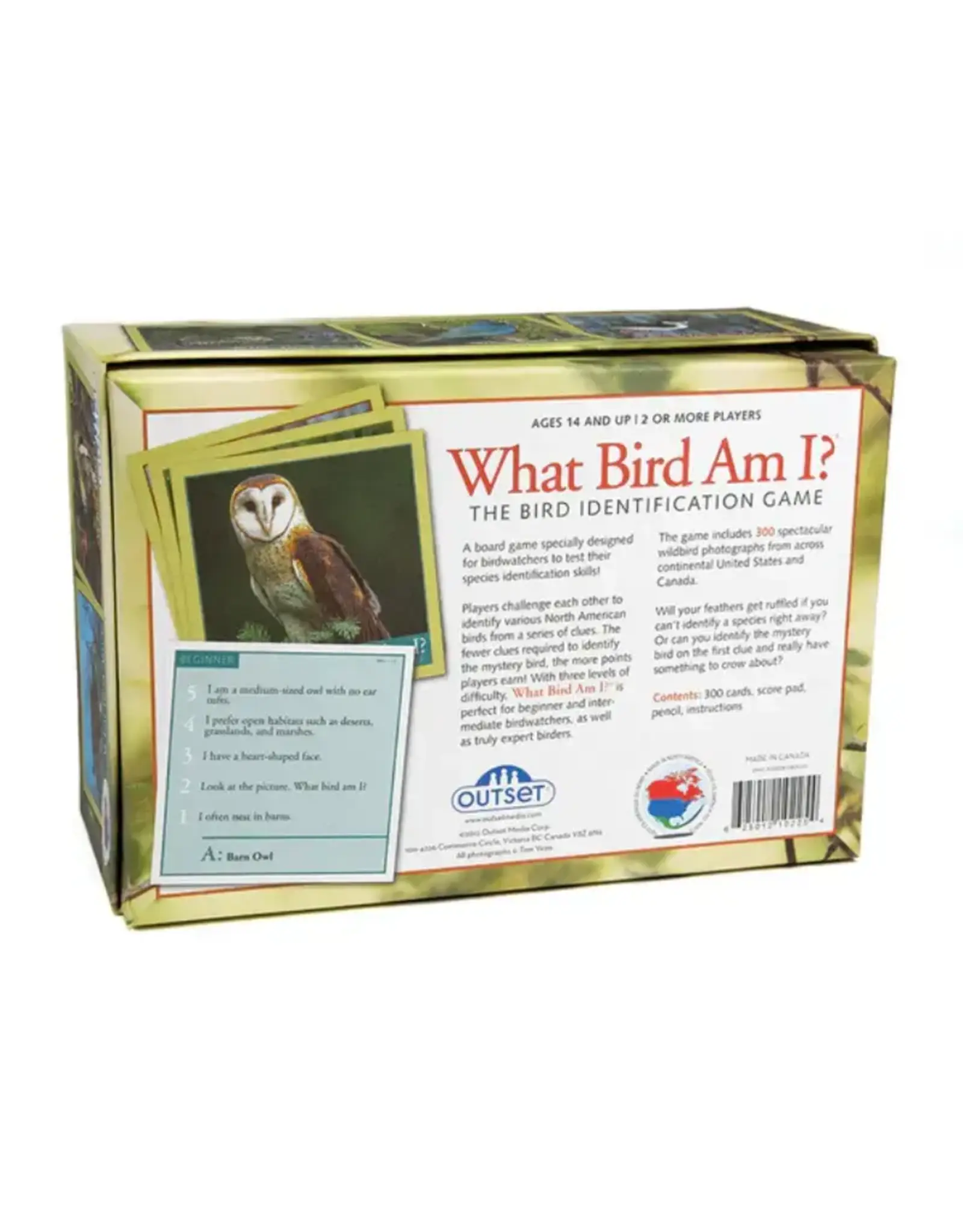 Outset OM10225 What Bird Am I? The Bird Identification Game