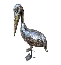 Zimba-Art Metal Natural Large Pelican