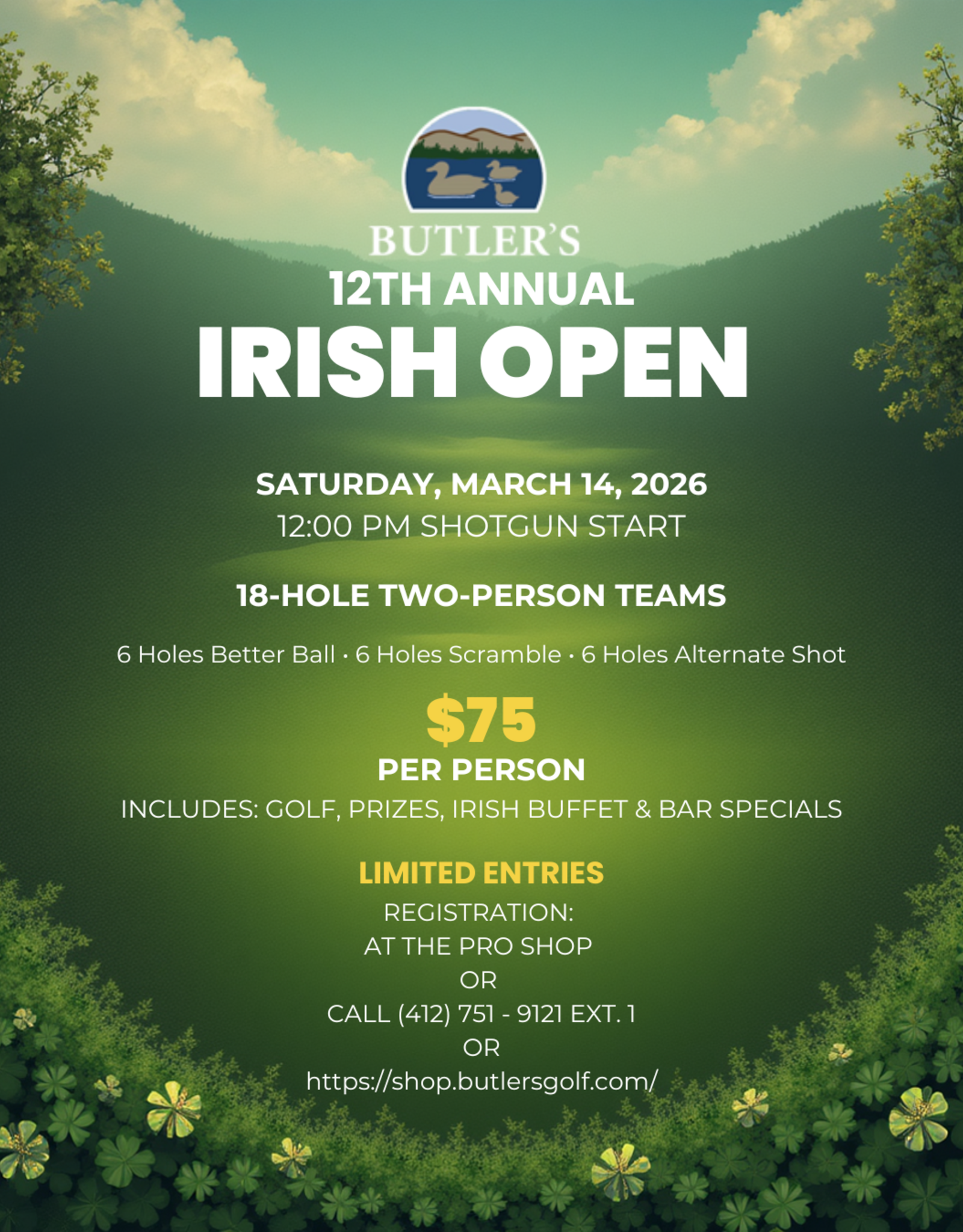 Irish Open Pass 2026