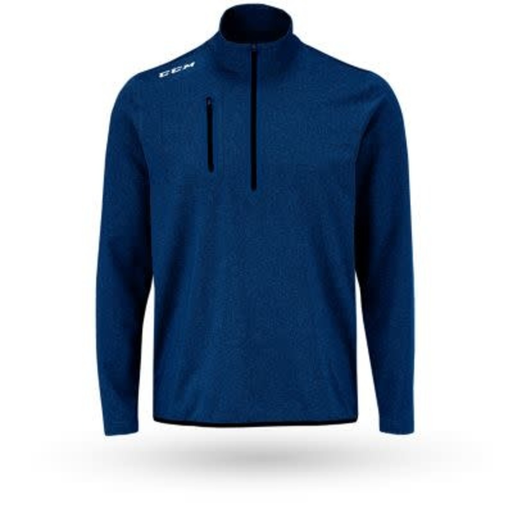 CCM 7927 CCM PREMIUM 1/2 Zip LONG SLEEVE TECH TEE YTH