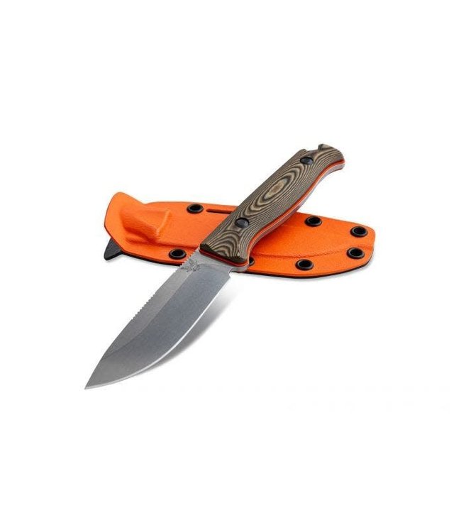 Benchmade 15002 Saddle Mountain Skinner - Richlite Handle Fixed Blade Knife - 15002-1