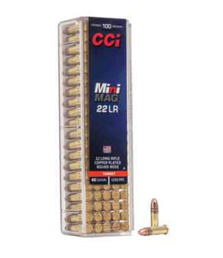 CCI CCI Mini Mag 40236 .22 Long Rifle, Box of 100 Rounds