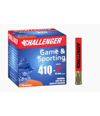 Challenger Challenger .410 Gauge Game & Sporting Shotshells, 25 Shell Box