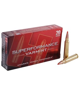Hornady Hornady Superformance Varmint Ammo, .22-250 Remington, Box of 20 Rounds