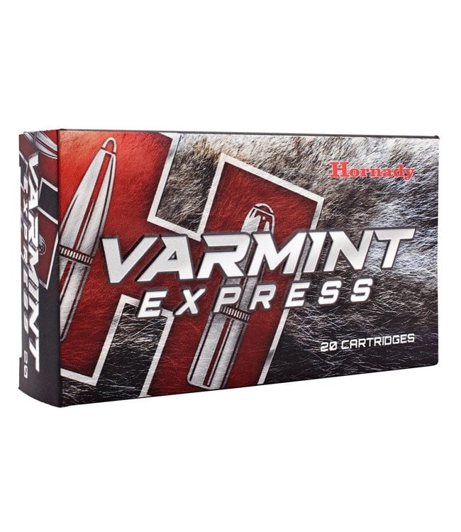 Hornady Varmint Express Rifle Ammo, 22-250 Remington, Box of 20 Rounds