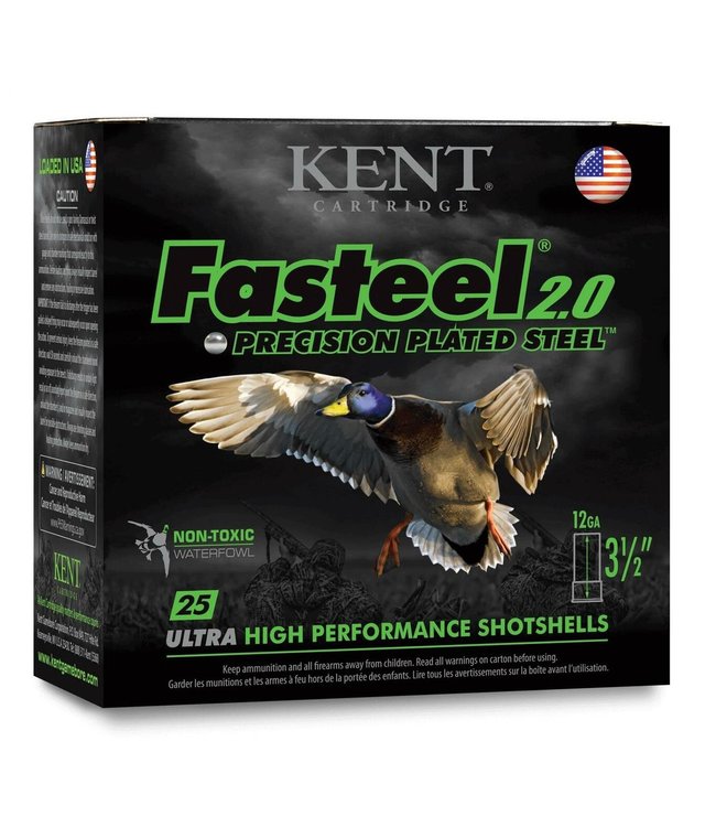 Kent Fasteel 2.0 12 Gauge 3-1/2" Steel Shotshells