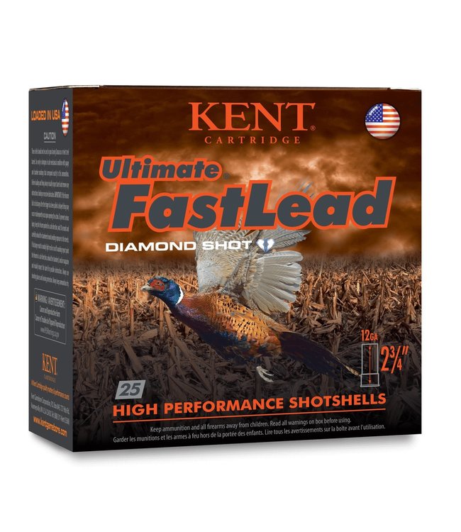 Kent Ultimate Fast Lead 12 Gauge Shotshells (10 Box Flat)