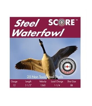 SCORE SCORE Steel Waterfowl 12 Gauge 3-1/2" (10 Box Flat)