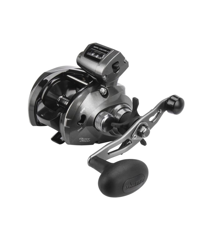 Okuma Convector 354D Low Profile Line Counter Reel  - Right Hand Retrieve