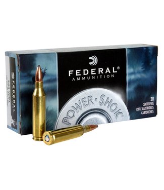 Federal Federal Power-Shok Rifle Ammo, .243 Winchester, Box of 20 Rounds