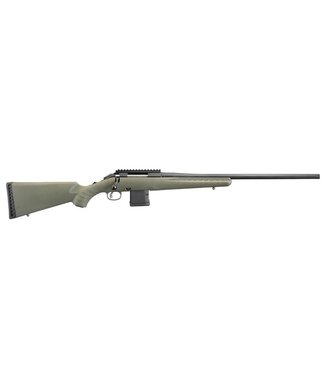 Ruger Ruger American Predator Bolt-Action Rifle, Moss Green Stock, Blued, 22" Barrel, Multiple Cal.