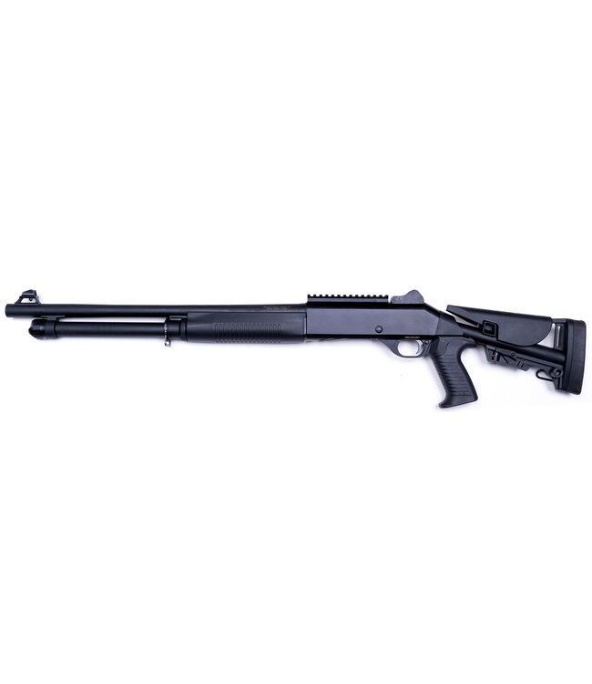 Charles Daly CA612 M4  Semi-Automatic Shotgun, Adjustable Stock, Matte Black, 18.75" Barrel, 12 Gauge ­3"