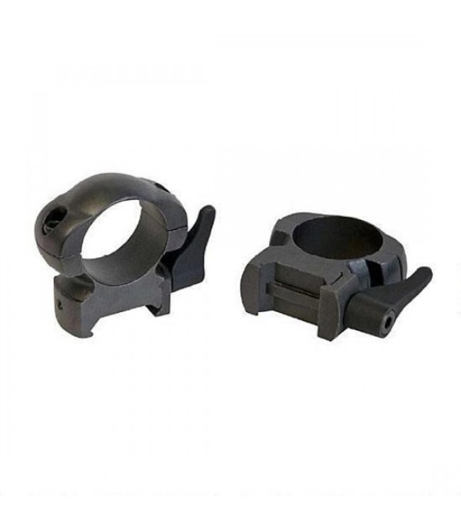 Weaver 1-Inch Grand Slam All Steel Lever Lok Weaver Style Rings