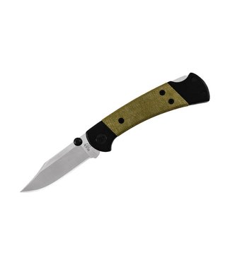 Buck BUCK 112 RANGER SPORT PRO Folding Knife, OD GREEN MICARTA - 0112GRS5