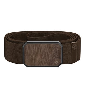 Groove Life Apparel Groove Belt - Brown Belt with Walnut Buckle - B1-012-OS